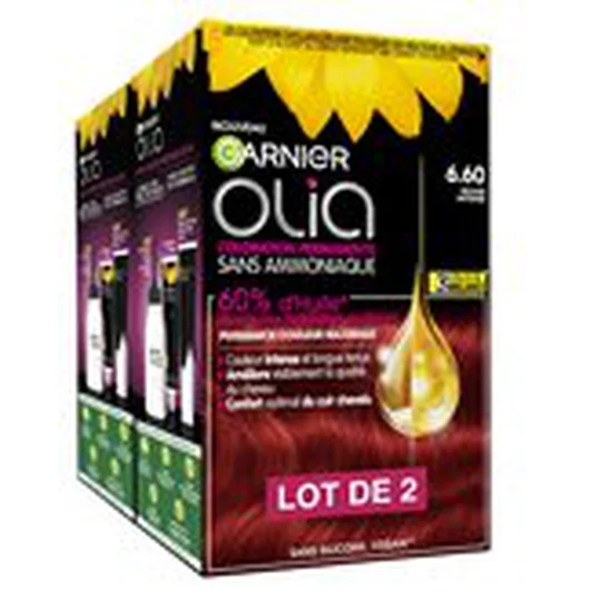Coloration permanente 6.60 Rouge intense