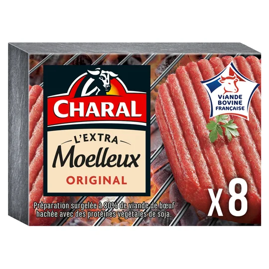 Extra moelleux hachés au boeuf