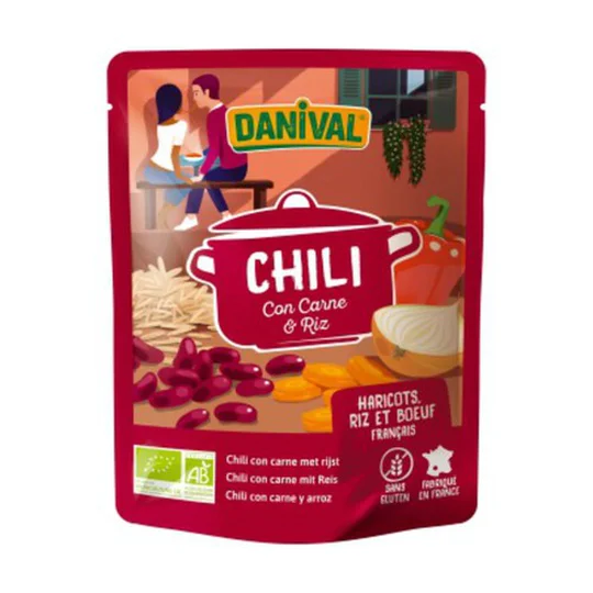 Chili Con Carne & Riz sans gluten Bio