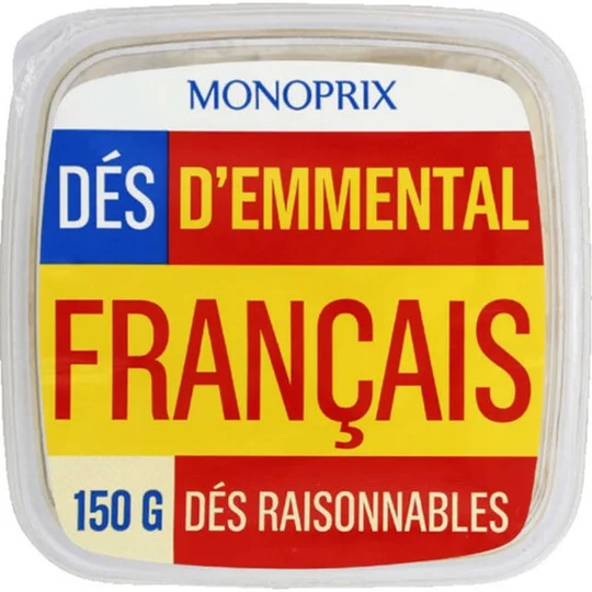 Dés emmental