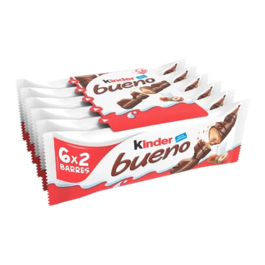 Gaufrettes de chocolat au lait