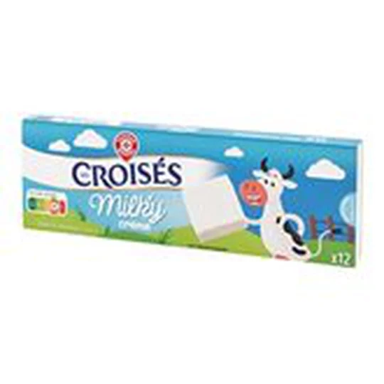 Fromage Milky Crème Les Croisés x12