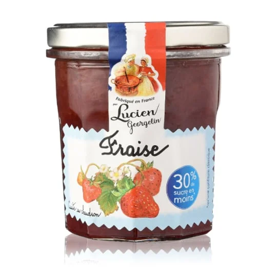 Confiture allégée fraises