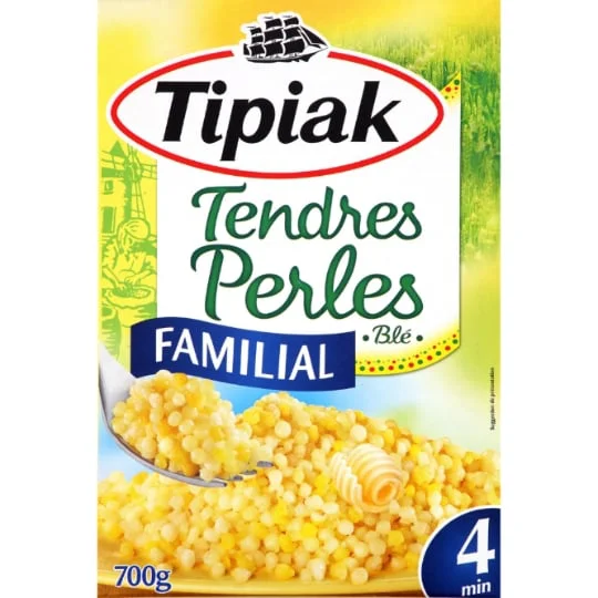 Grains de blé tendres perles
