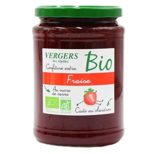 Confiture fraise Bio