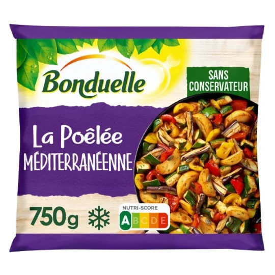 Poêlée méditerranéenne aux légumes du soleil