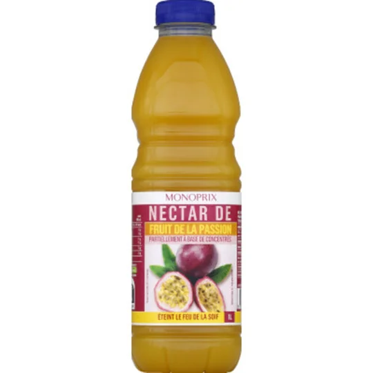 Nectar de fruits de la passion