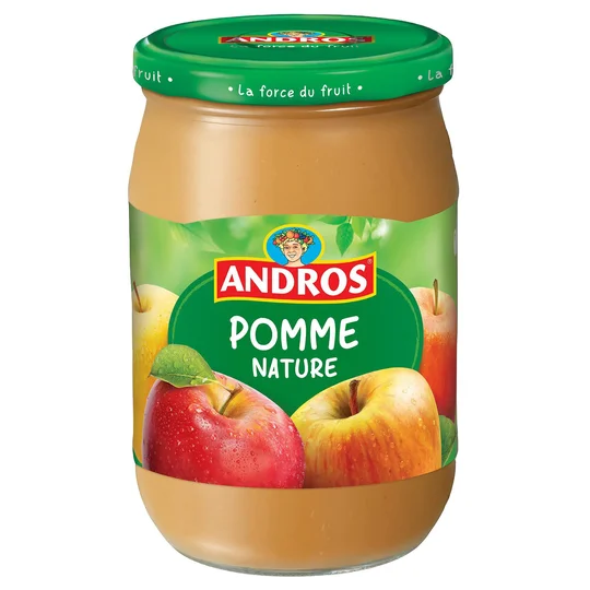 Dessert pomme nature en bocal