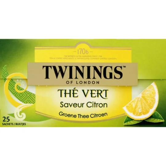 Thé vert citron x25