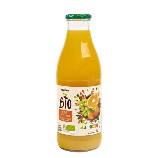 Pur jus réveil douceur agrumes en bouteille