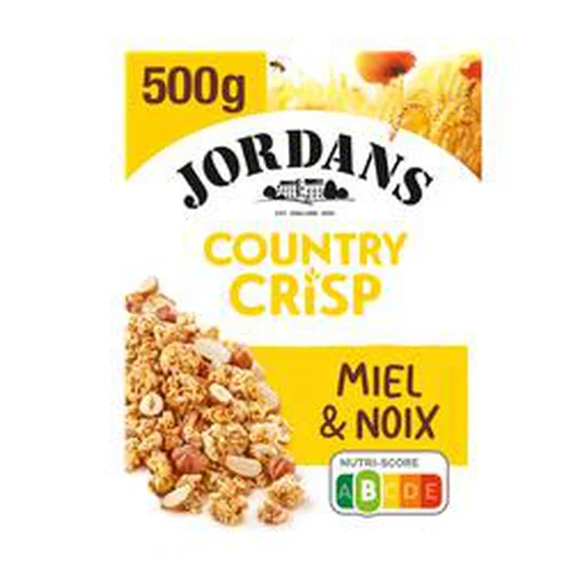 Country crisp - céréales complètes miel et noix