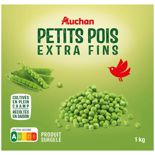 Petits pois extra fins