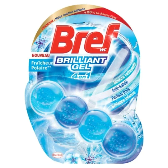 Bloc WC brillant gel fraicheur polaire