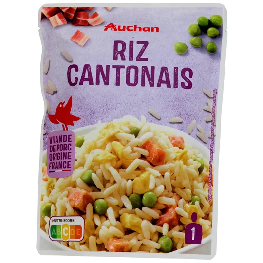 Riz cantonais sachet express