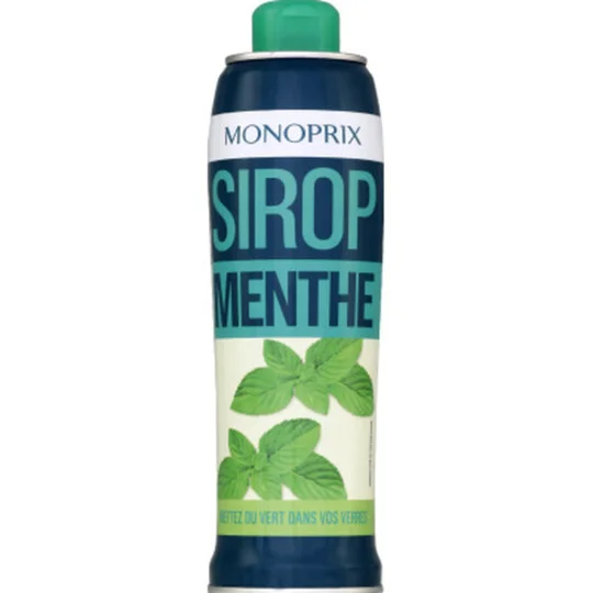 Sirop Menthe à diluer