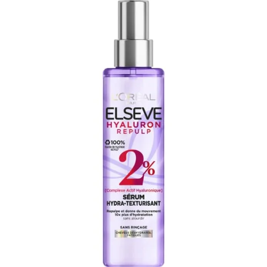 Sérum Cheveux Sérum Cheveux Hydra-Texturisant Cheveux Déshydratés Hyaluron Repulp