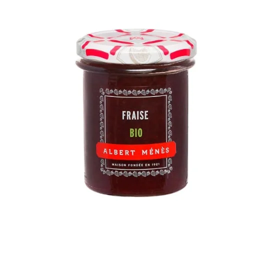 Confiture extra de fraise bio