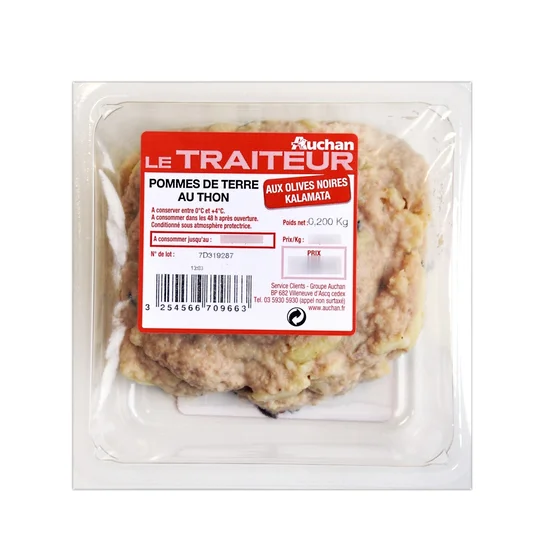 Pomme de terre au thon