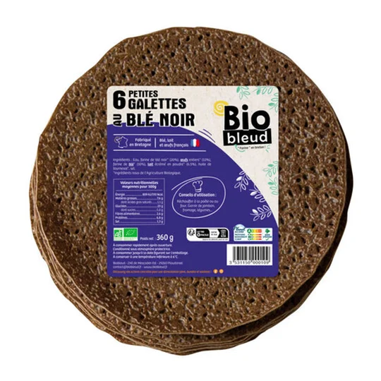 Galettes Au Blé Noir X6 Bio