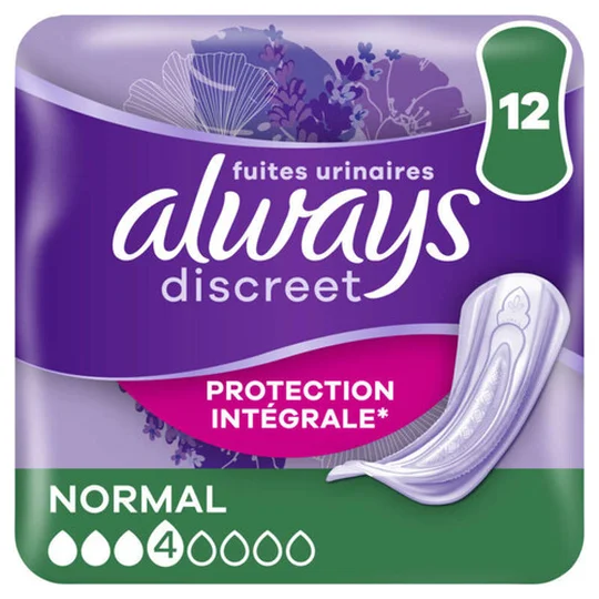 Serviettes Pour Fuites Urinaires normal