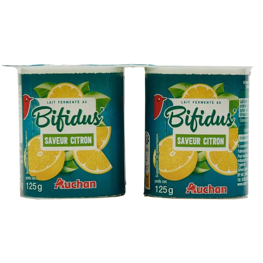 Yaourt bifidus au citron