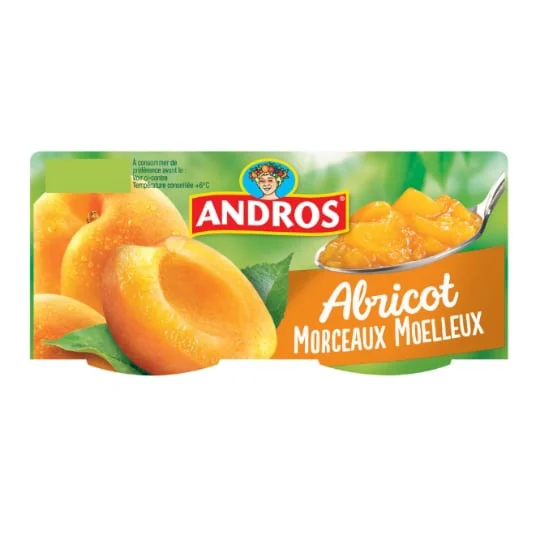 Dessert fruitier abricot morceaux