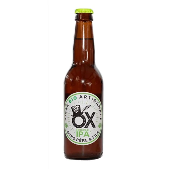 Bière bio double IPA