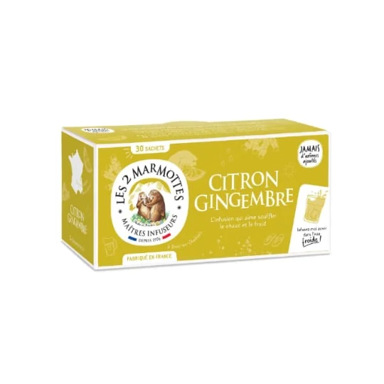 Infusion citron gingembre