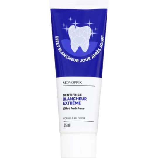 Dentifrice blancheur extrême