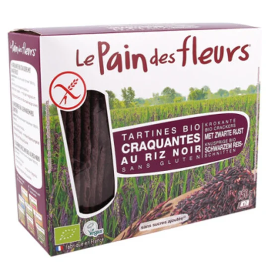 Tartines Craquantes Riz Noir Bio