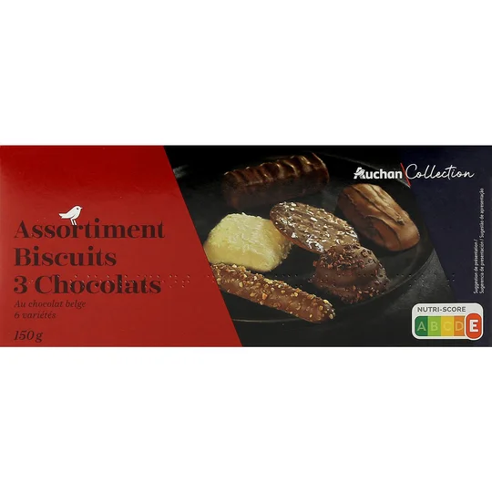 Assortiment de biscuits au chocolat