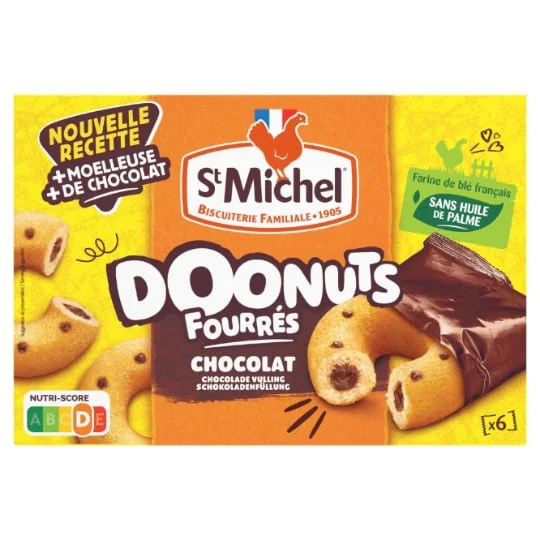 Gâteaux Doonuts fourrés chocolat