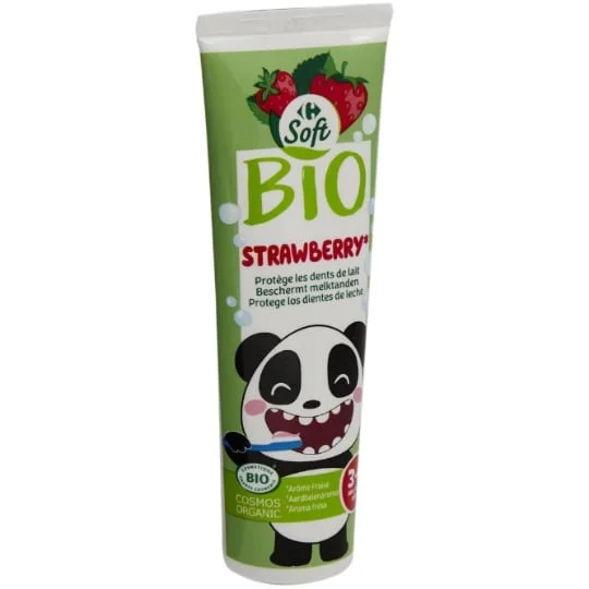 Dentifrice 3-6 ans arôme fraise