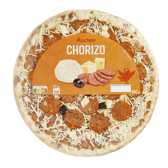 Pizza au chorizo