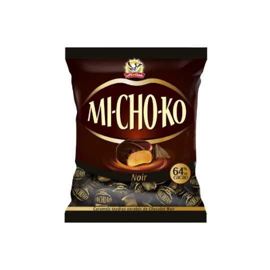 Bonbons caramel chocolat noir
