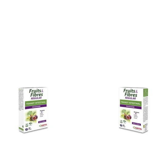Fruits Et Fibres Ortis Fruits Et Fibres Regular Transit Intestinal 30 Comprimés