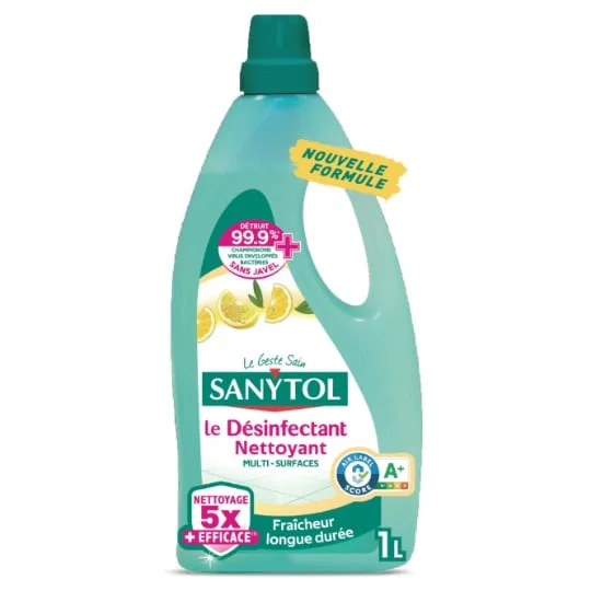 Nettoyants Multi-Surfaces Désinfectant au Citron