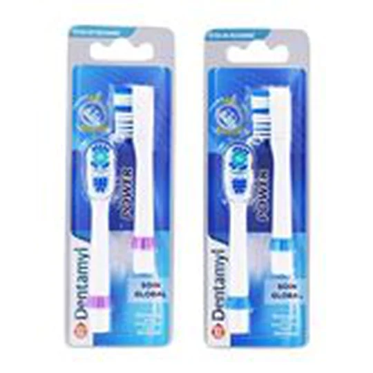 Recharges brosse à dents à pile