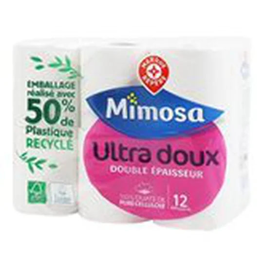Papier toilette Blanc - Ultra doux