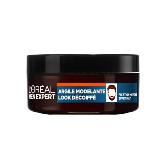 Gel Coiffant Effet Décoiffé Argile