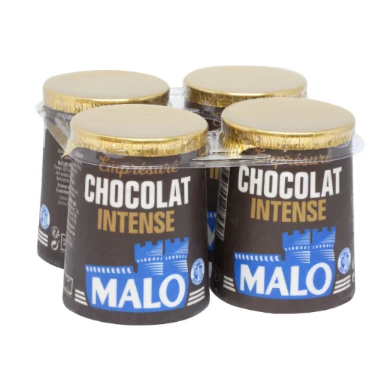Yaourt emprésuré chocolat intense