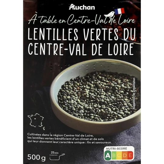 Lentilles vertes du Centre-Val de Loire