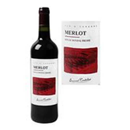Vin d'Espagne rouge Merlot Bernard Cordelier