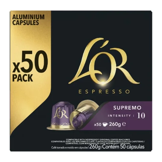 Capsules de café compatibles Nespresso Supremo
