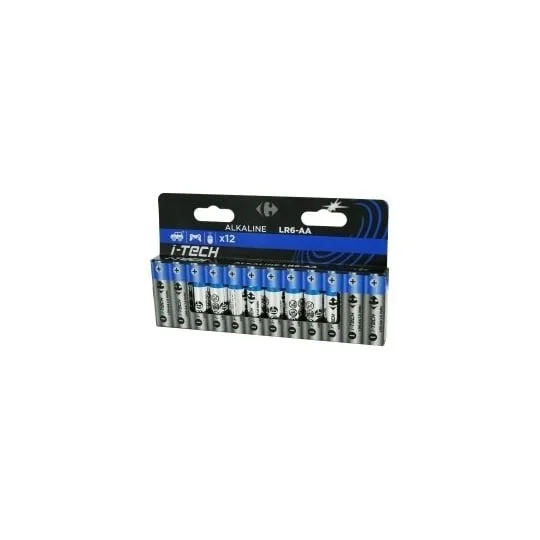 Lot de 8 piles LR6/AA I-TECH