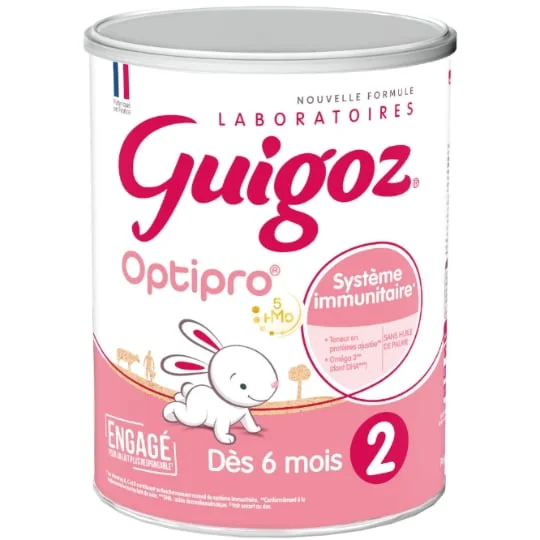 Lait bébé en poudre 2ème âge