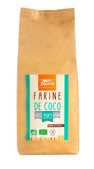 Farine coco bio sans gluten