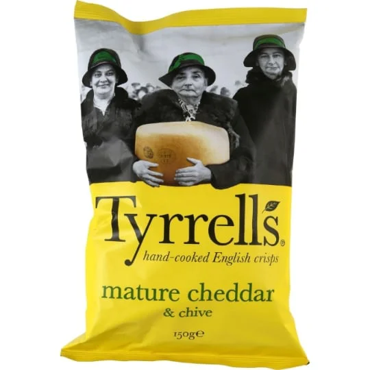 Chips cheddar ciboulette