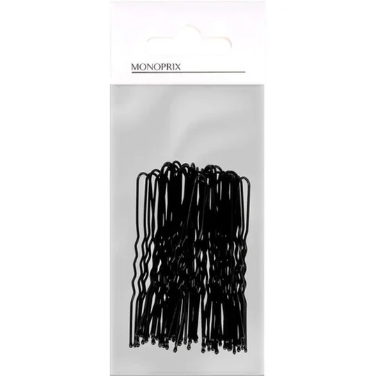 S 40 Epingles Chignon Couleur Noires