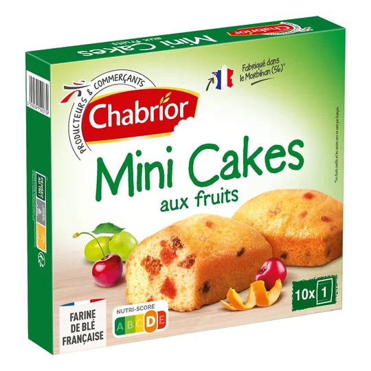 Les minis cakes aux fruits